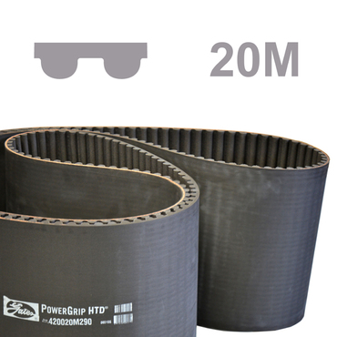 Timing belt PowerGrip® HTD® section 20M width 290 mm